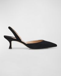 Carolyne Kitten-Heel Halter Pumps