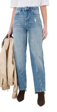 HALFBOY Boyfriend Jeans Light Blue Denim 24