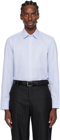 Tiger of Sweden Blue Adley Shirt