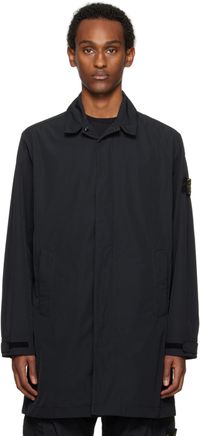 Stone Island Black Patch Coat