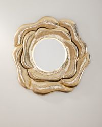 Modern Floral Wall Mirror