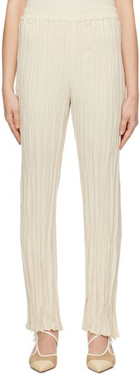 BITE Off-White Maisie Trousers