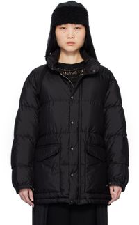 visvim Blouson Sibirica noir rembourré en duvet
