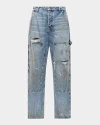 Men's Operator Distressed Carpenter Jeans