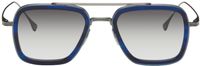Dita Blue & Gunmetal Flight.006 Sunglasses