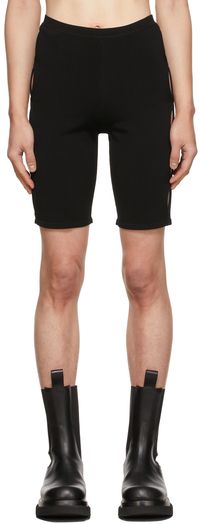 Dion Lee Black & Navy Double Hoisery Short