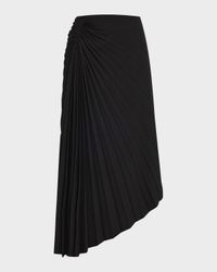 Tracy Pleated Midi Skirt