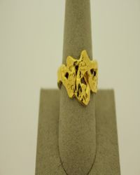 22KY CHARMING TREPPE RING