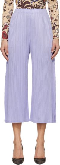 PLEATS PLEASE ISSEY MIYAKE Pantalon Monthly Colors February mauve