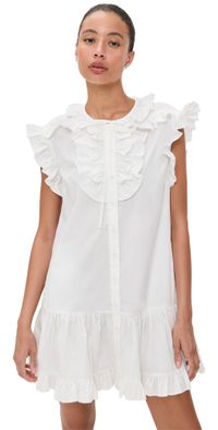 AKNVAS Maya Cotton Dress White M