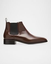 Men's Pas Des Dieux Smooth Calfskin Chelsea Boots