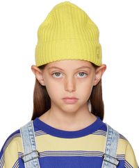Main Story Kids Yellow Rolled Brim Beanie
