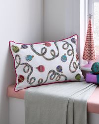 Merriment Holiday Pillow, 14" x 22"