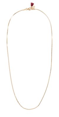 SHASHI Petite Lady Necklace Gold One Size