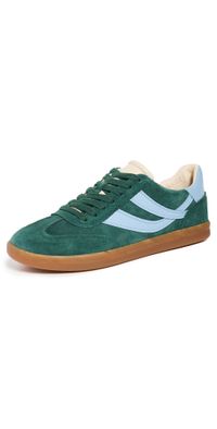 Vince Oasis Sneakers Evergreen/Glacial Blue 5.5