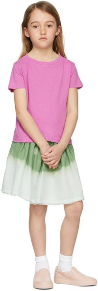 Longlivethequeen Enfant | T-shirt rose en coton bio
