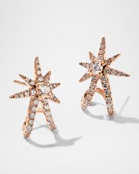 Rose Starburst Ear Cuffs