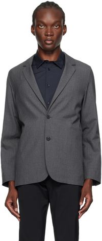 ATON Gray Tailored Blazer