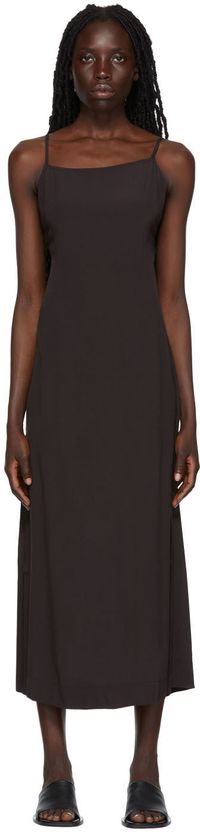 Haight Black Viscose Cover Up