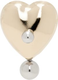 Justine Clenquet Gold & Silver Nic Single Earring