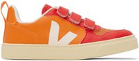 VEJA Kids Red & Orange V-10 Sneakers