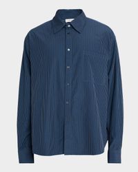 Men's Striped Cotton Shirt