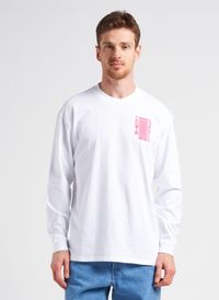 Tee-shirt col rond imprimé en coton edwin x robert beatty - Taille XL - Blanc