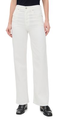 Citizens of Humanity Annina Straight Leg Jeans Soft White 34