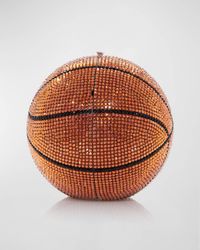 Basketball Crystal Sphere Clutch Bag