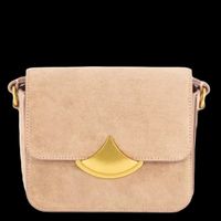 Sessun - Sac bandoulière en cuir - Taille Unique - Bleu