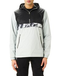 Men's Hanover Metallic-Knit 1/4-Zip Popover Jacket