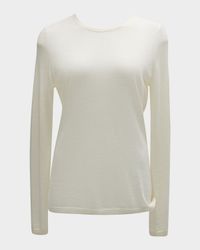 Cashmere Superfine Crewneck Top