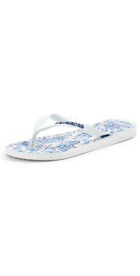 Havaianas Havaianas x Farm Rio Porcelain Garden Sandals White 9/10