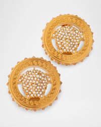 Crystal Medusa 95' Stud Earrings