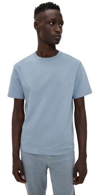 FRAME Logo Tee Smoky Blue L