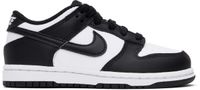 Nike Little Kids White & Black Dunk Low Sneakers