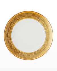 Medusa Amplified Orange Coin Dinner Plate