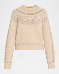 Cloud Chalet Wool Cashmere Crewneck Sweater