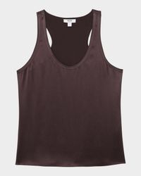 Racerback Silk Tank