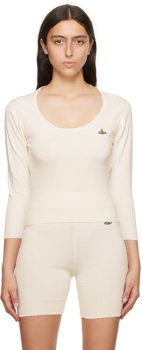 Vivienne Westwood Off-White Bebe Sweater
