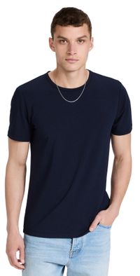 PAIGE Cash Crew Neck Tee Deep Anchor Navy XXL