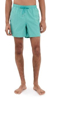 Bather Solid Teal Swim Trunks 5 Teal XXL