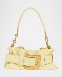 Anthem Mini Belted Leather Shoulder Bag