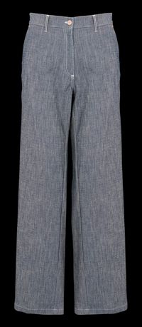 Momoni - Jean droit en coton mélangé - Taille 44 - Jean brut
