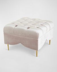 Valentina Tufted Ottoman