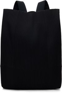HOMME PLISSÉ ISSEY MIYAKE Black Pleats Backpack