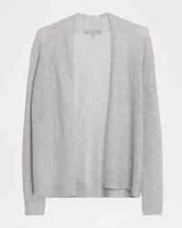 Cashmere Sequin Metallic Knit Cardigan