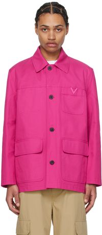 Valentino Pink Caban Jacket