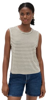 AMO Sleeveless Love Tee Reseda Multi M