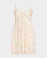 Docila Floral Cotton Mini Dress